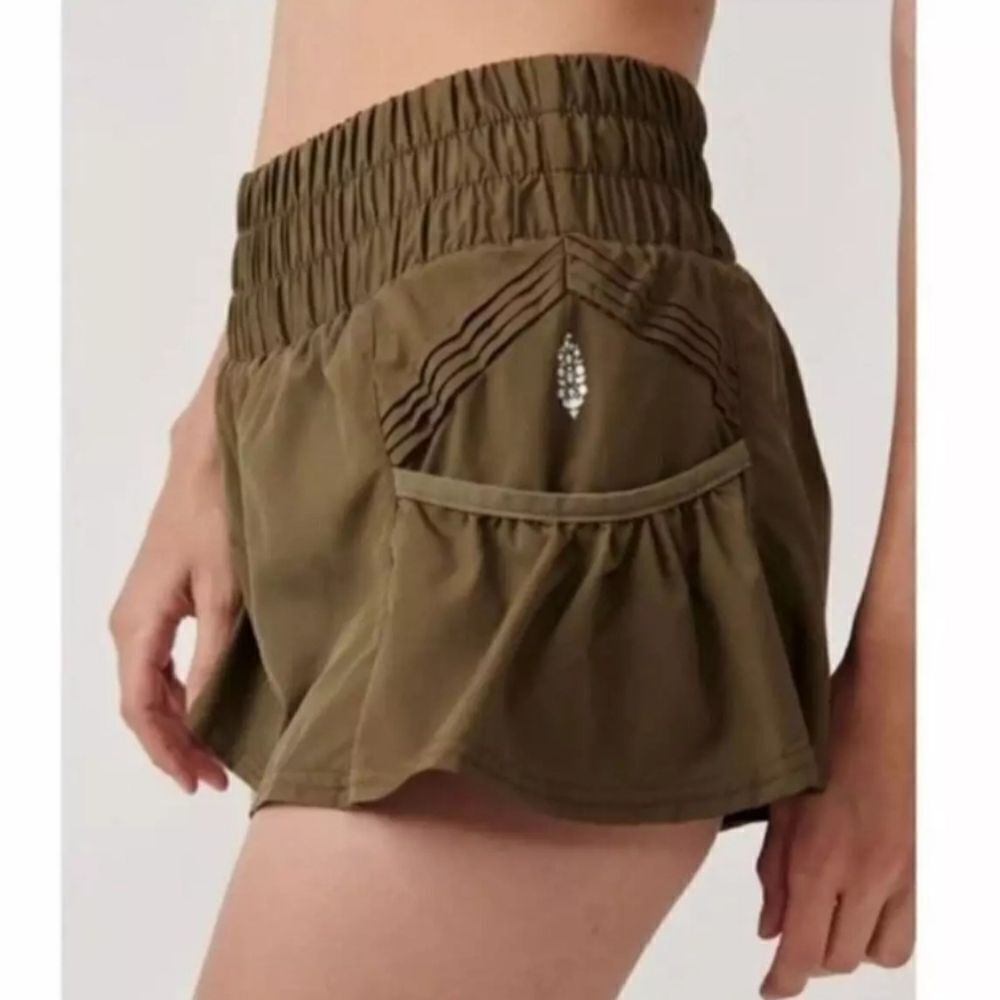 FP Movement by Free People Olive Athletic Shorts